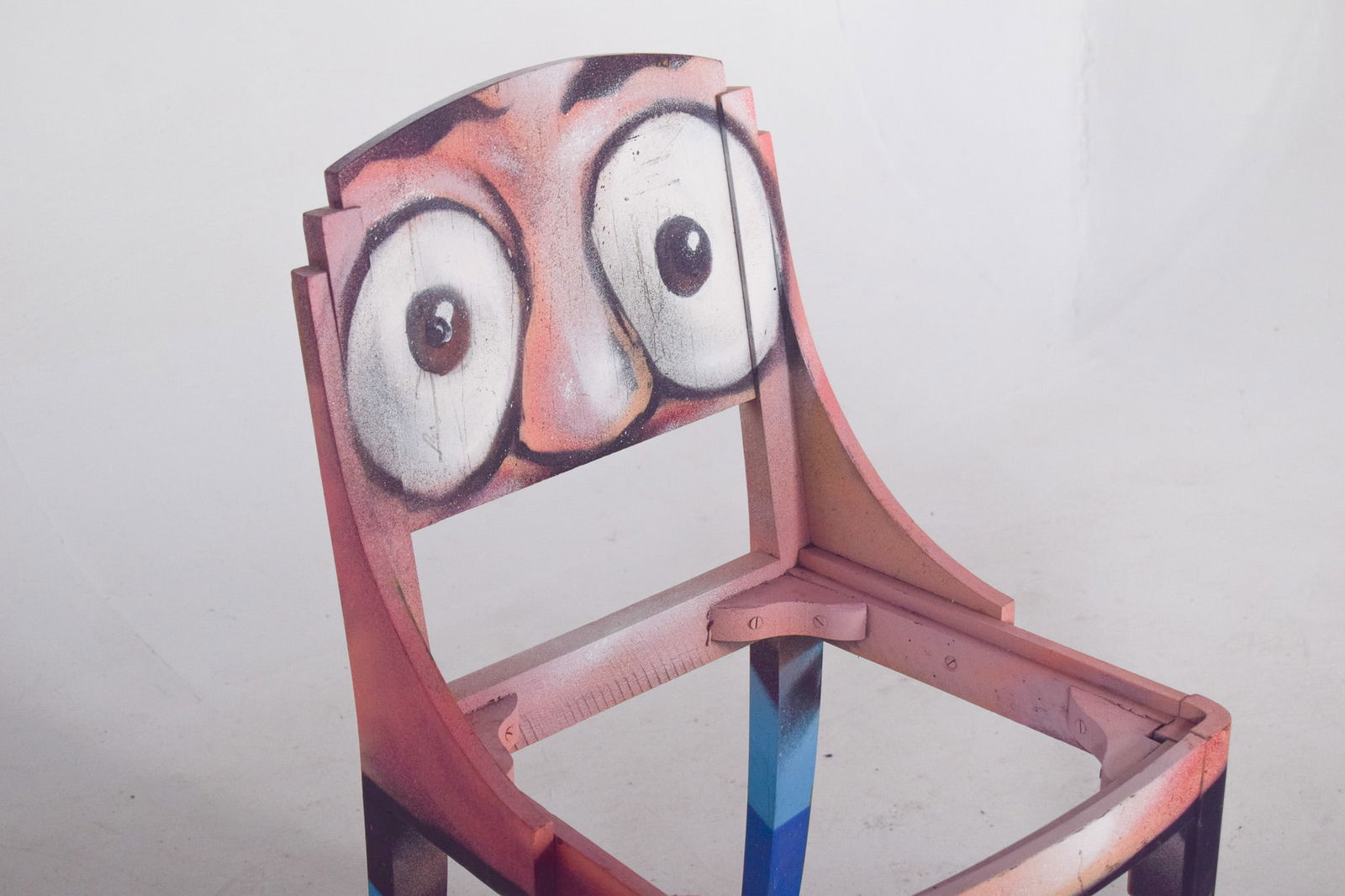Portuguese Urban Art Chair by Francisco Camilo, 1950s - 7