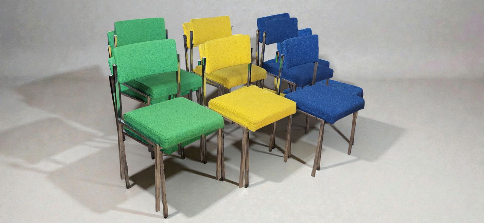 Vintage Strafor Chairs, 1970, Set of 6 - 2
