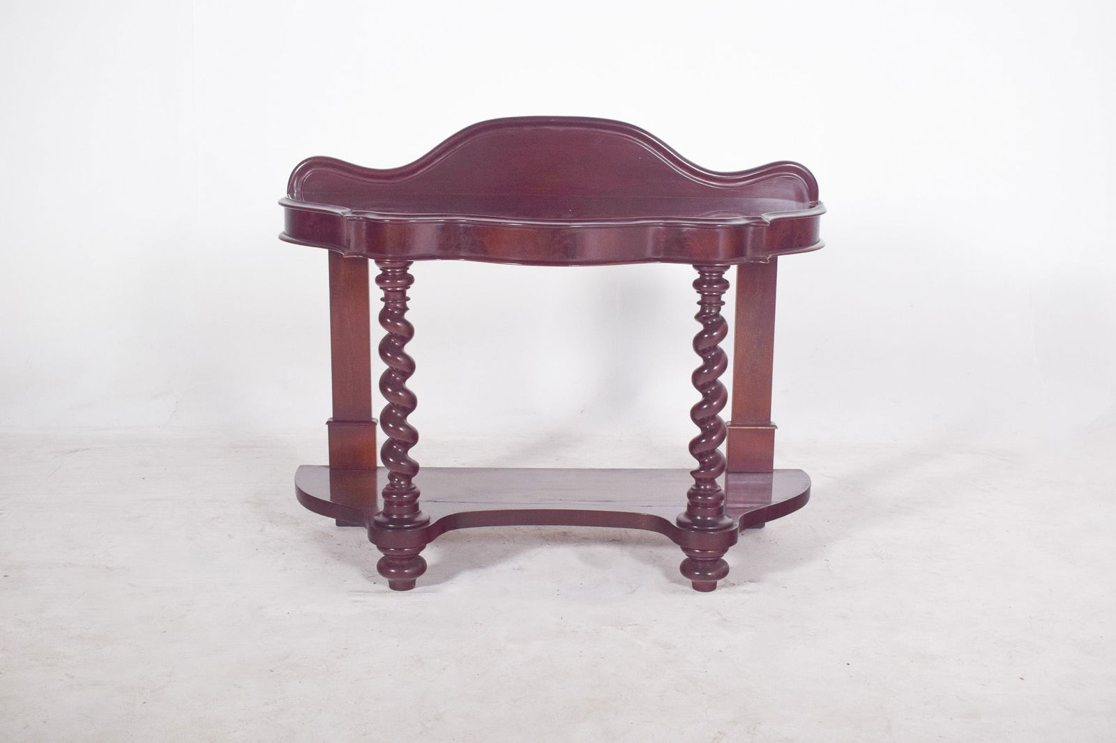 Antique Mahogany Console Table - 12