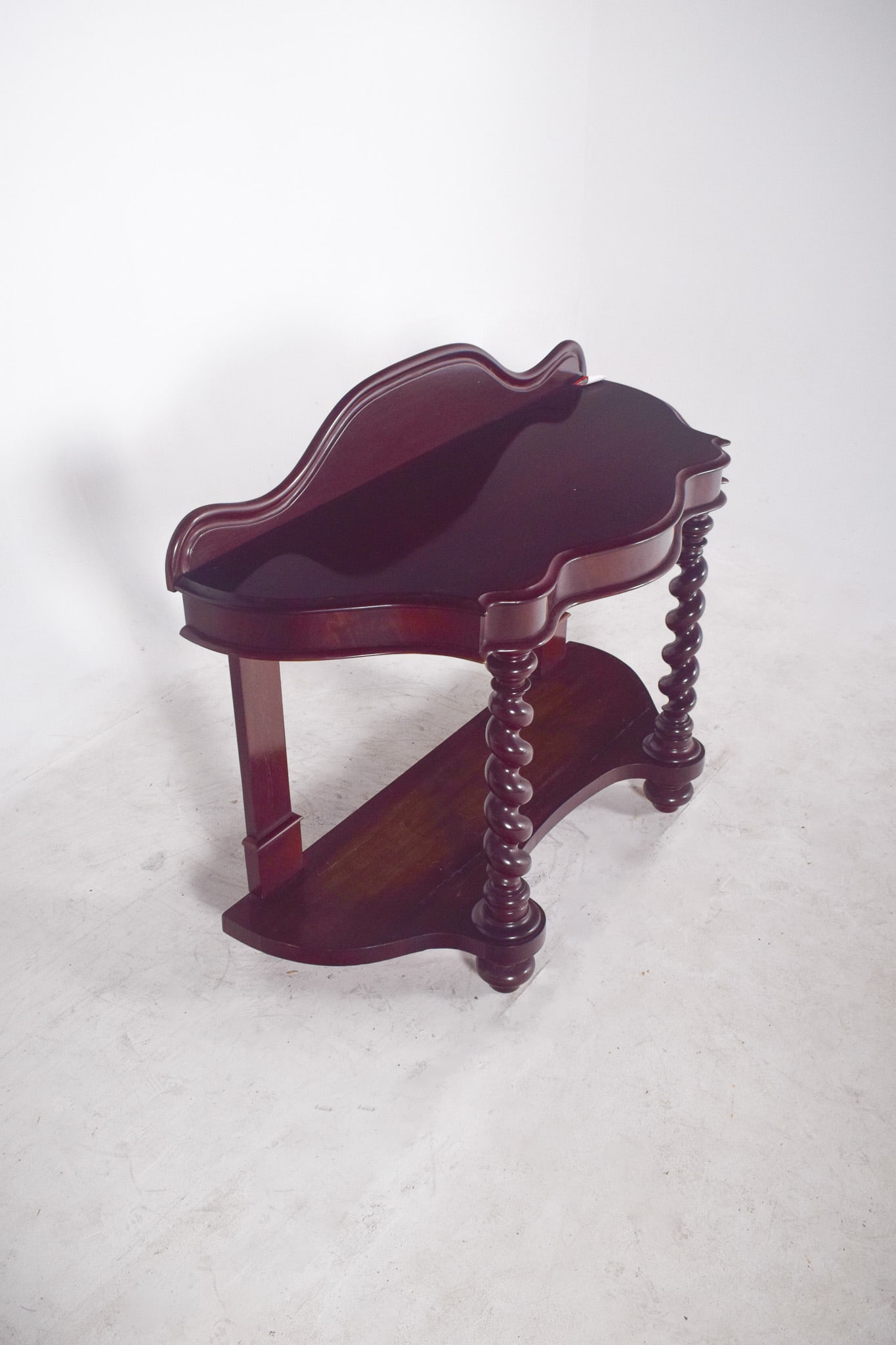 Antique Mahogany Console Table - 7