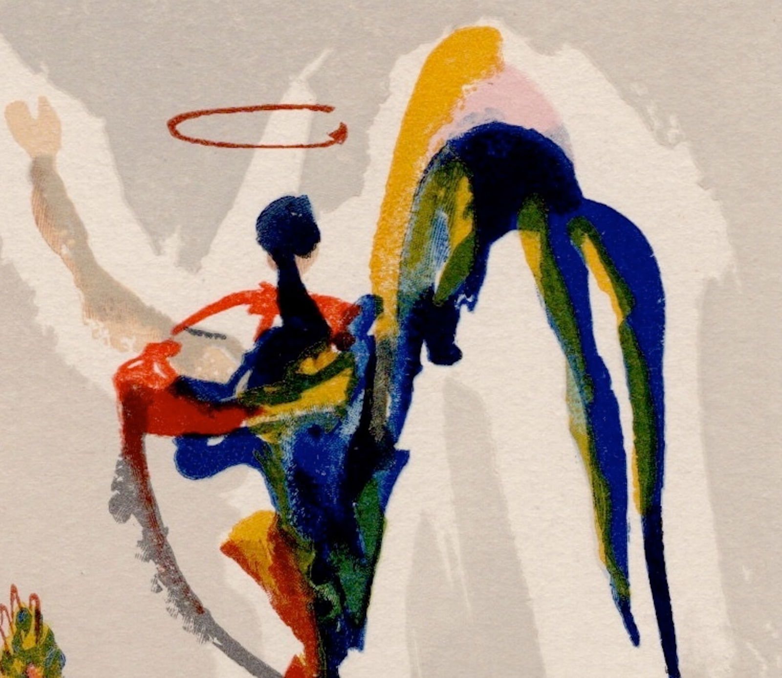 Salvador Dali, The Angels of the Empyrean, Woodcut - 4