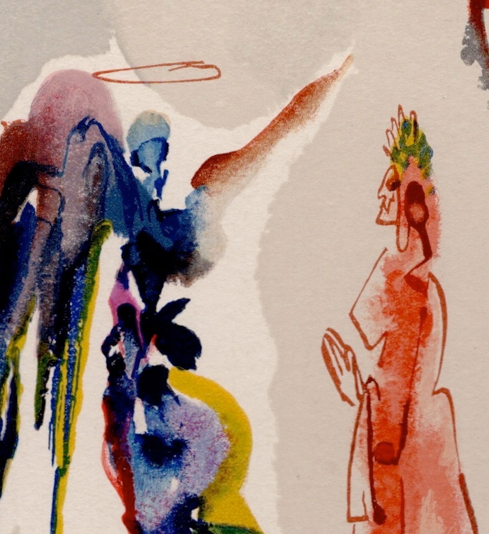 Salvador Dali, The Angels of the Empyrean, Woodcut - 5