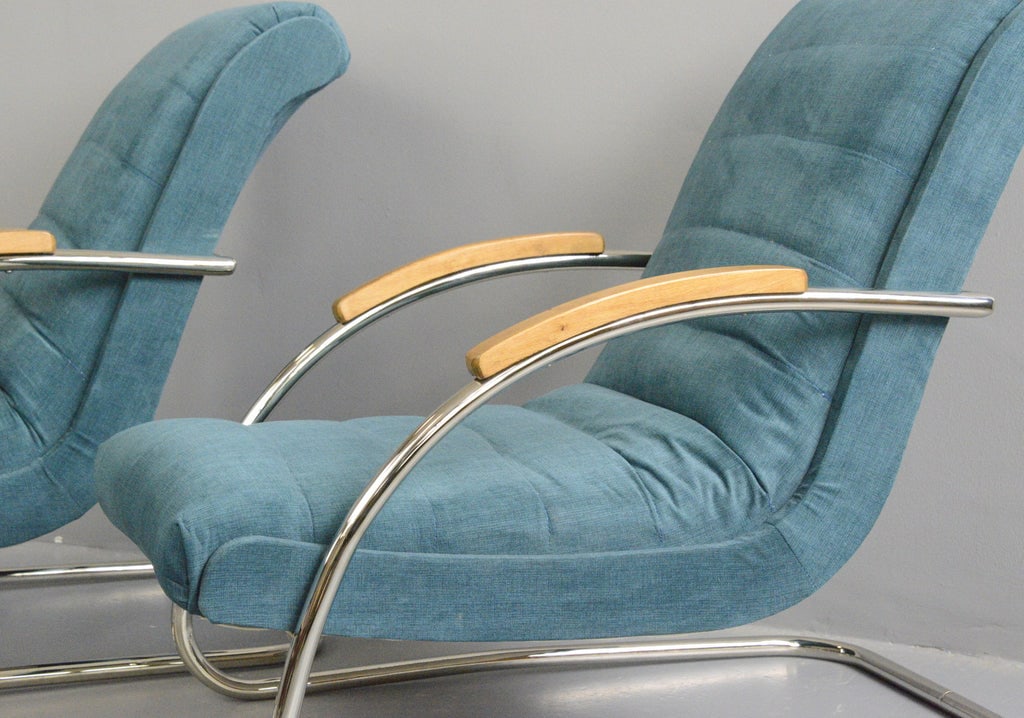Bauhaus Model K32 Chair by Robert Slezak, 1930s - 3