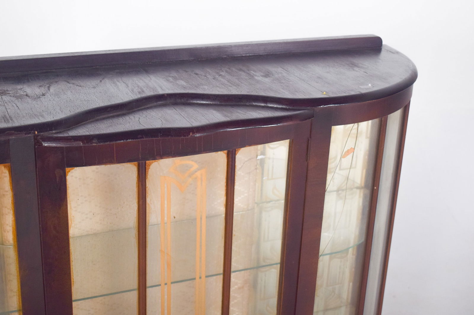 Portuguese Glass Front Display Cabinet, 1890s - 8