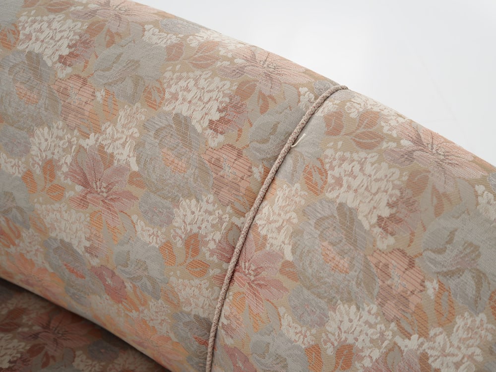 Danish Solid Beech Banana Sofa, 1970s - 7