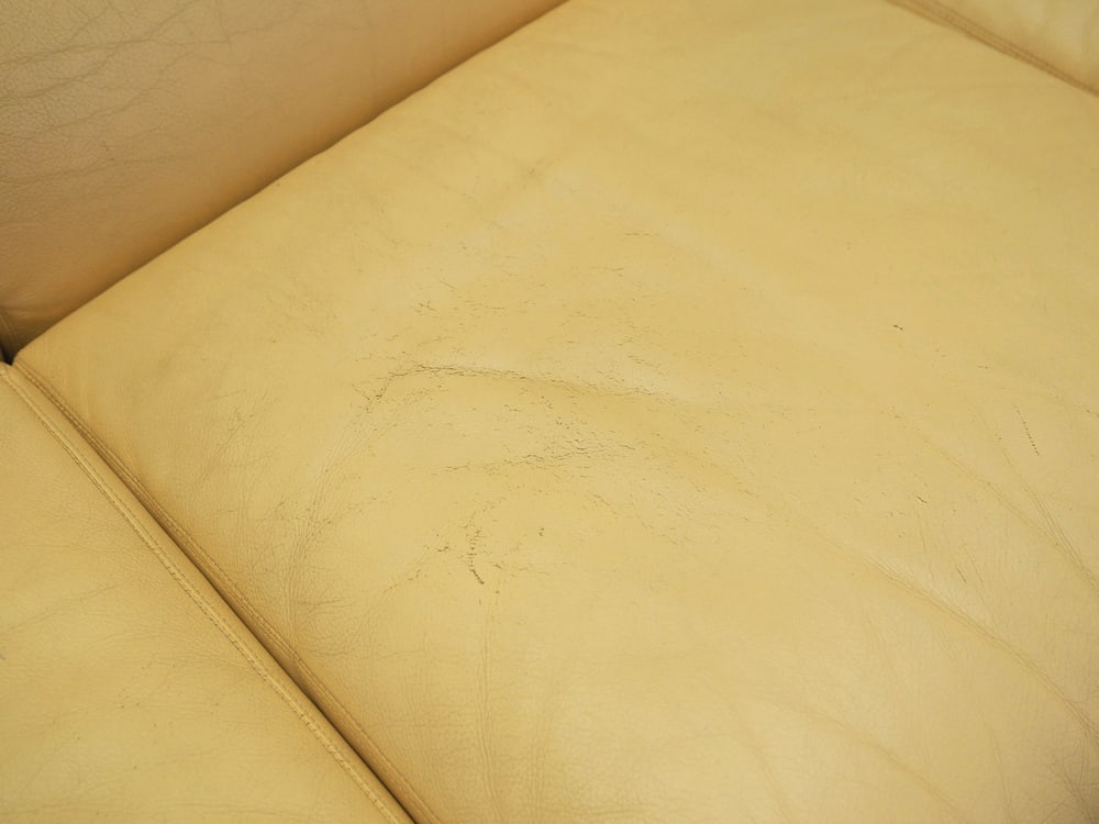 Italian Leather Sofa, 1960s - 12