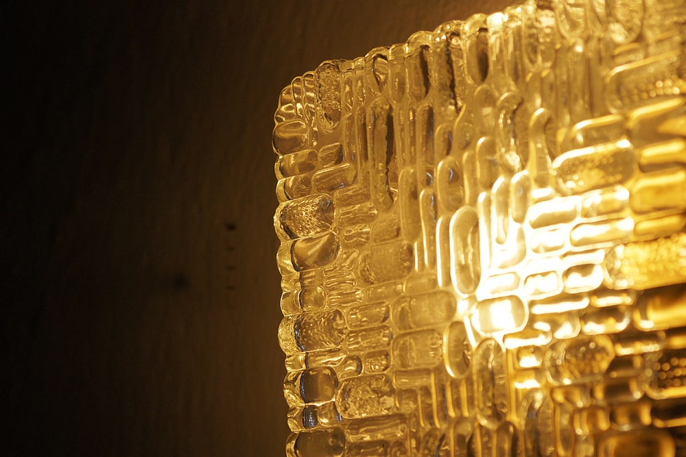 Mid-Century Glass Sconce, 1960s - 5