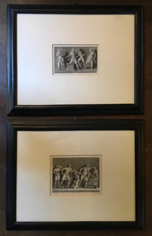 After J.C.Ulmer, Black and White Scenes, Set of 2 - 2