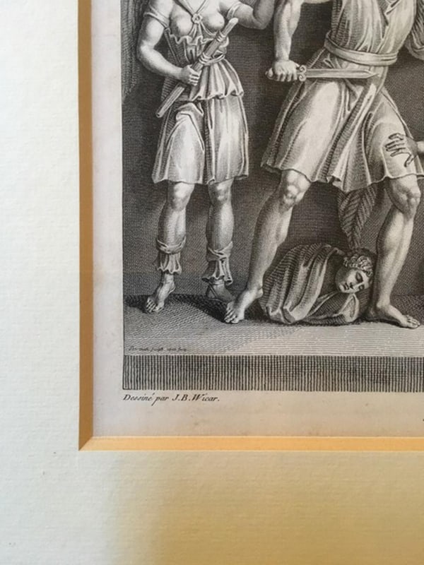 After J.C.Ulmer, Black and White Scenes, Set of 2 - 4