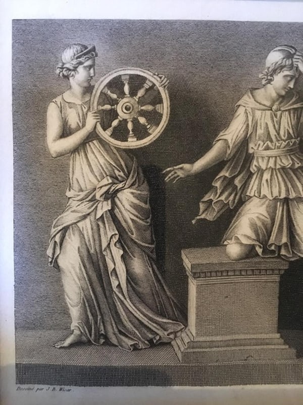 After J.C.Ulmer, Black and White Scenes, Set of 2 - 8