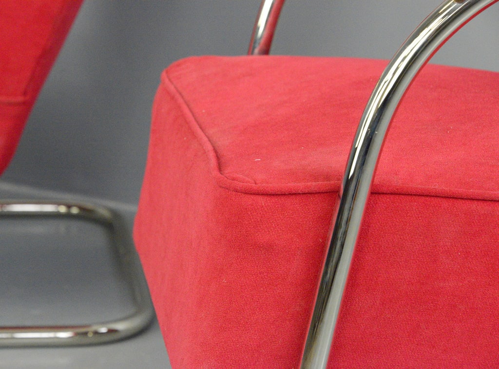 Vintage Bauhaus Lounge Chair by Mucke Melder, 1930s - 4