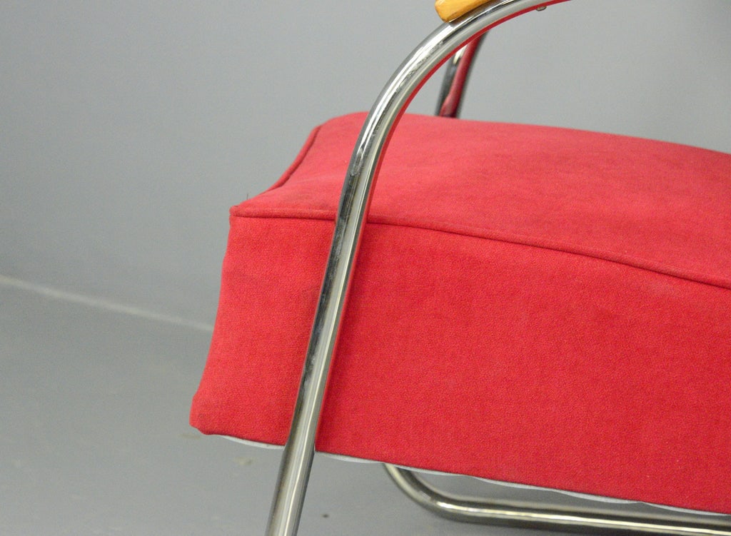 Vintage Bauhaus Lounge Chair by Mucke Melder, 1930s - 6