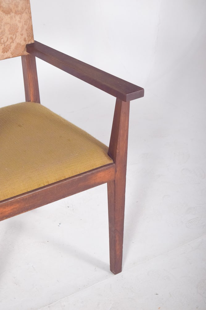 Armchair with Upholstered Seat and Back, 1890s - 4