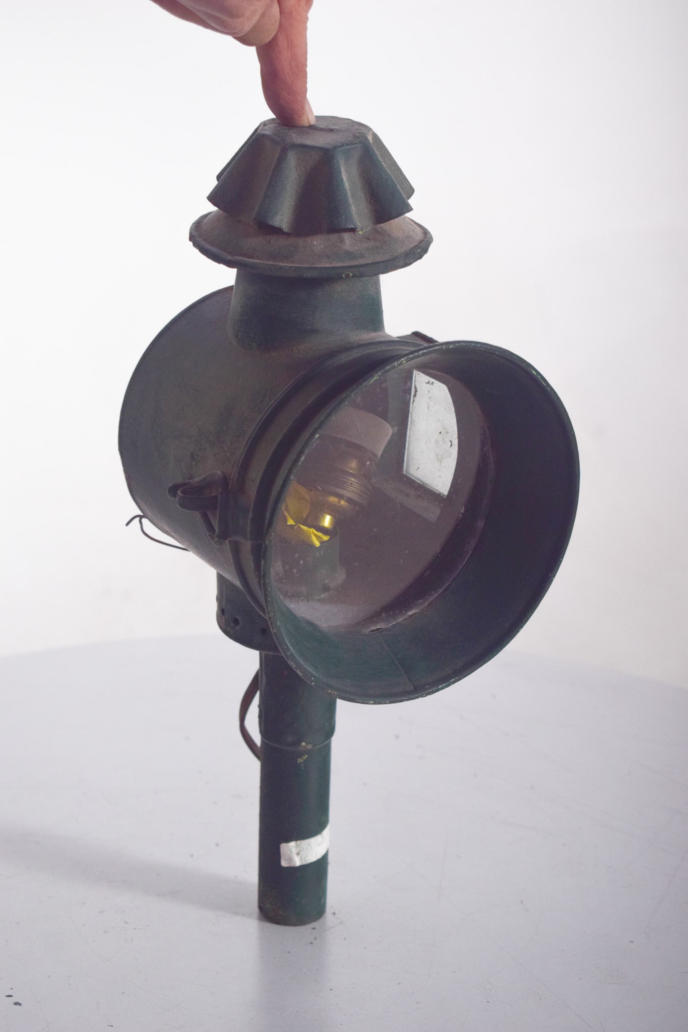 Antique Danish Metal Street Lantern, 1950 - 11