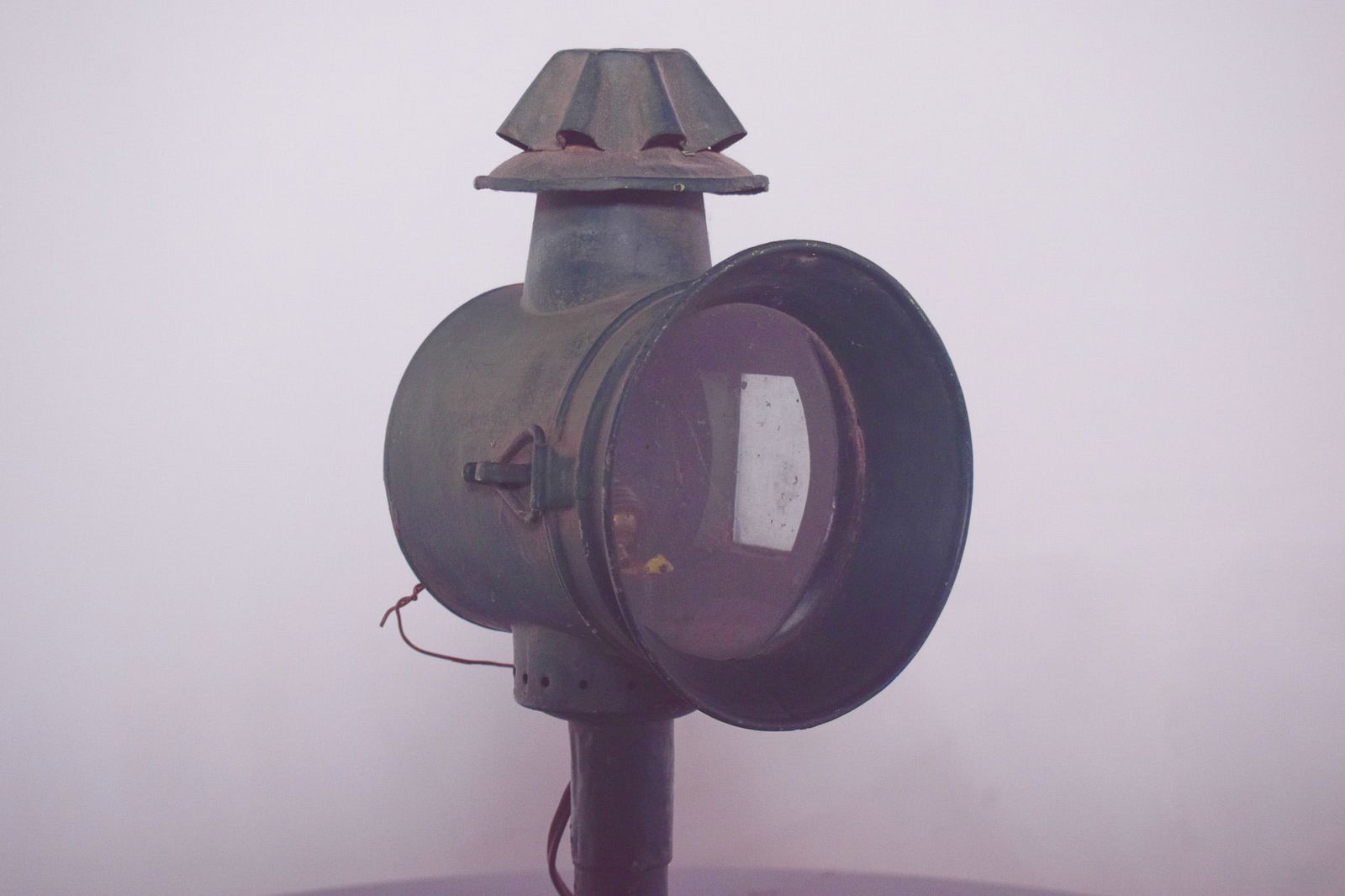 Antique Danish Metal Street Lantern, 1950 - 5