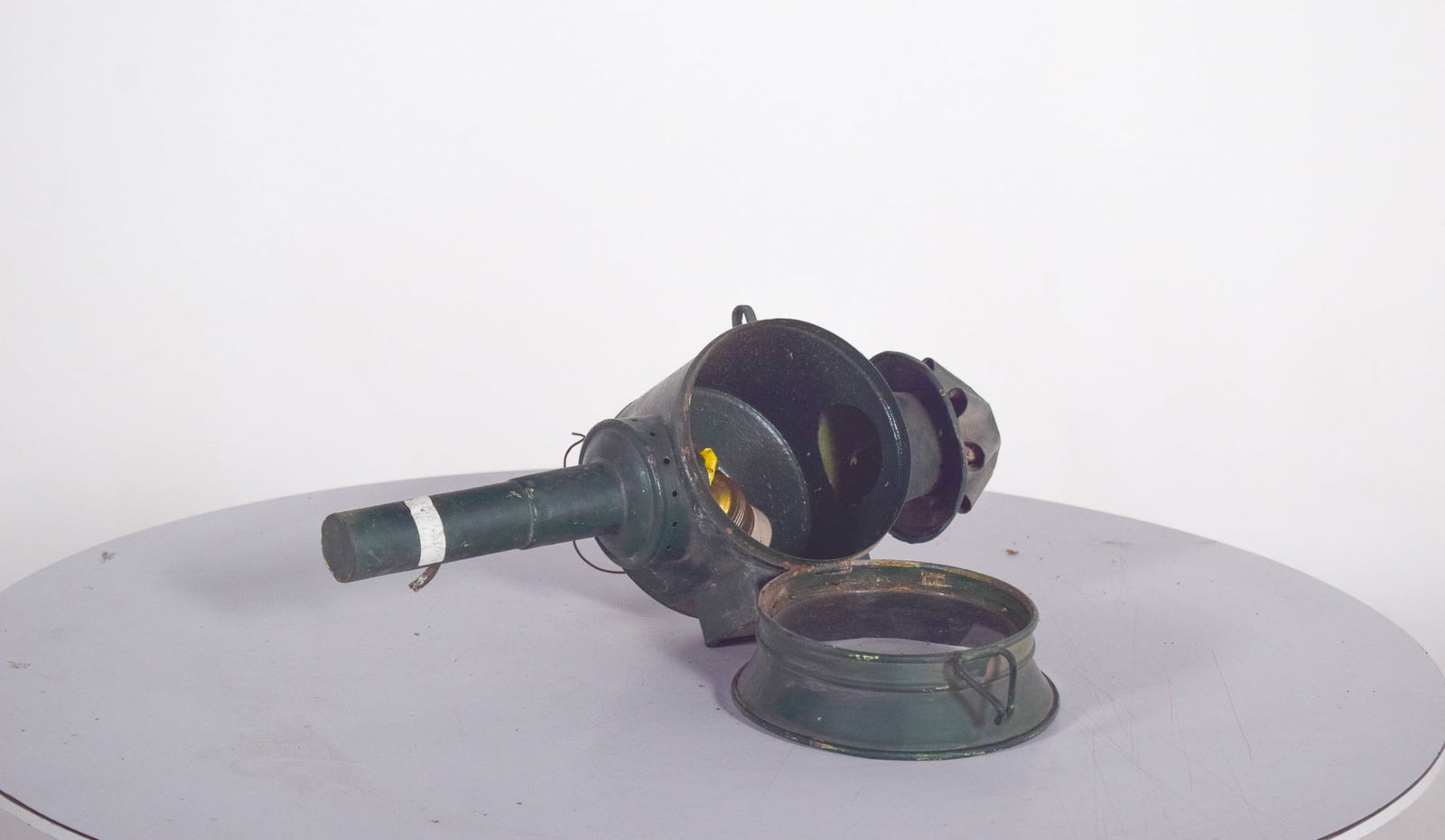 Antique Danish Metal Street Lantern, 1950 - 6