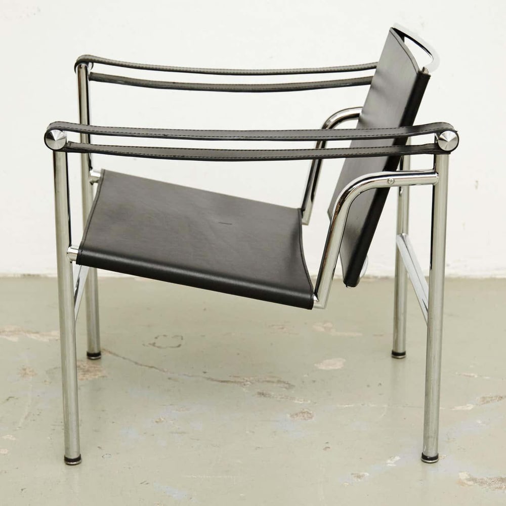 LC1 Armchairs by Jeanneret and Perriand, Set of 4 - 10