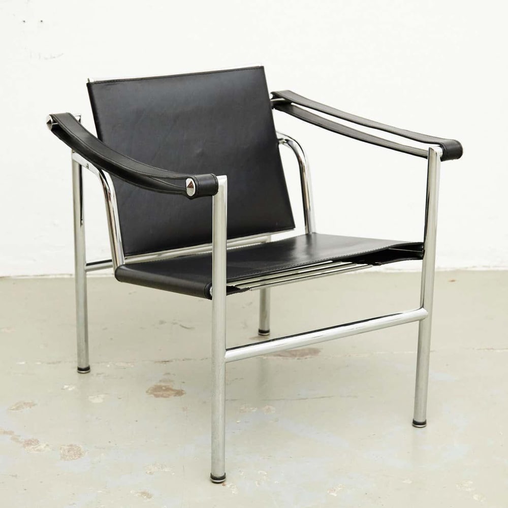 LC1 Armchairs by Jeanneret and Perriand, Set of 4 - 2