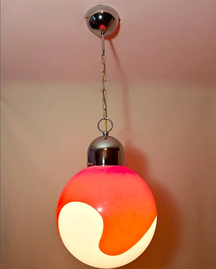Vintage Pendant Light from Richard Essig, 1970s - 9