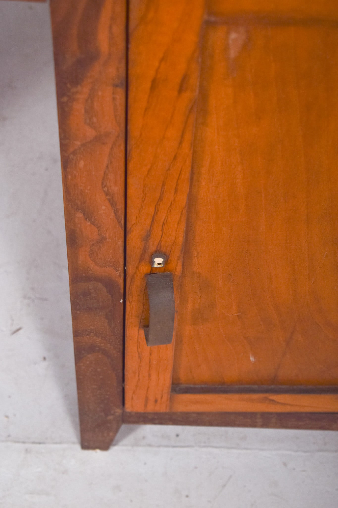 Mid-Century Portuguese Desk in Oak from Olaio, 1950s - 8