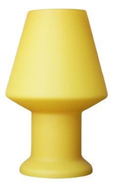 Yellow Table Lamp from Vetri Murano, 1970s: This unusual table lamp made of yellow Murano glass dates back to the 1970s and is a beautiful example of Italian craftsmanship.It was handmade on the island of Murano, a place famous for its centurie