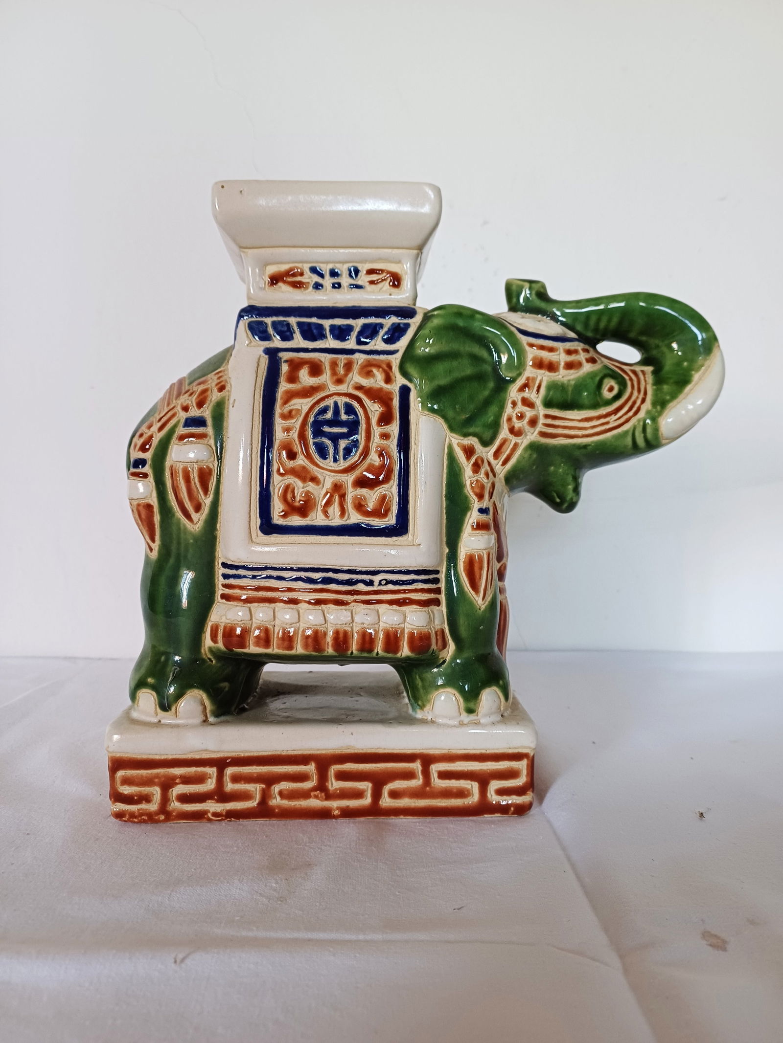 Vintage Garden Plant Stand in Ceramic, 1960, Set of 3 - 7