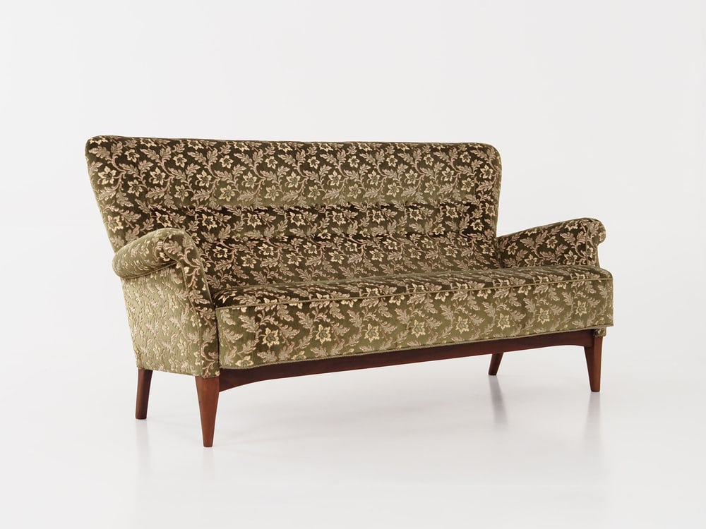 Beech Sofa attributed to Fritz Hansen, 1960s - 3