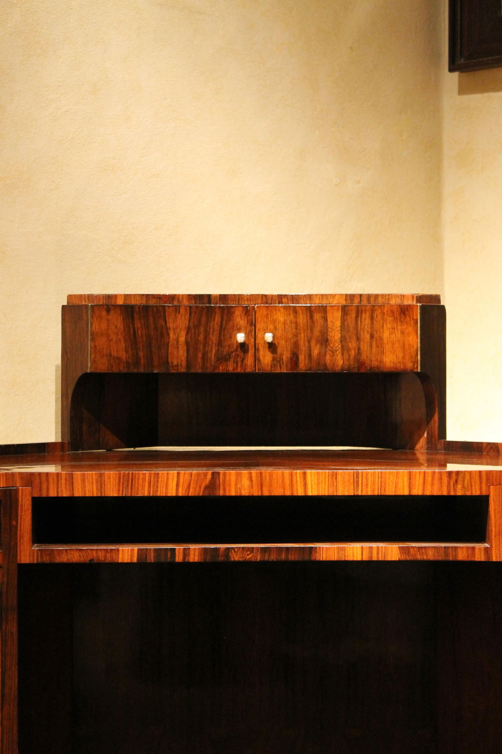 Art Deco Veneer Writing Desk or Vanity Table, 1920s - 5