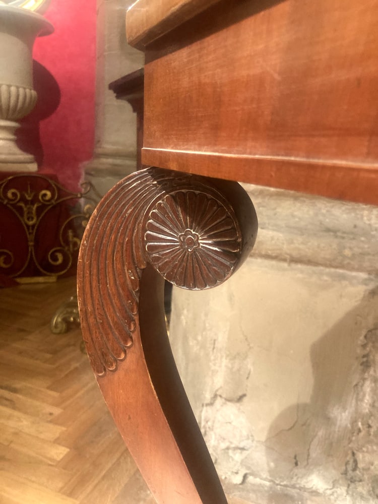 Art Nouveau Italian Wooden Console Table - 11