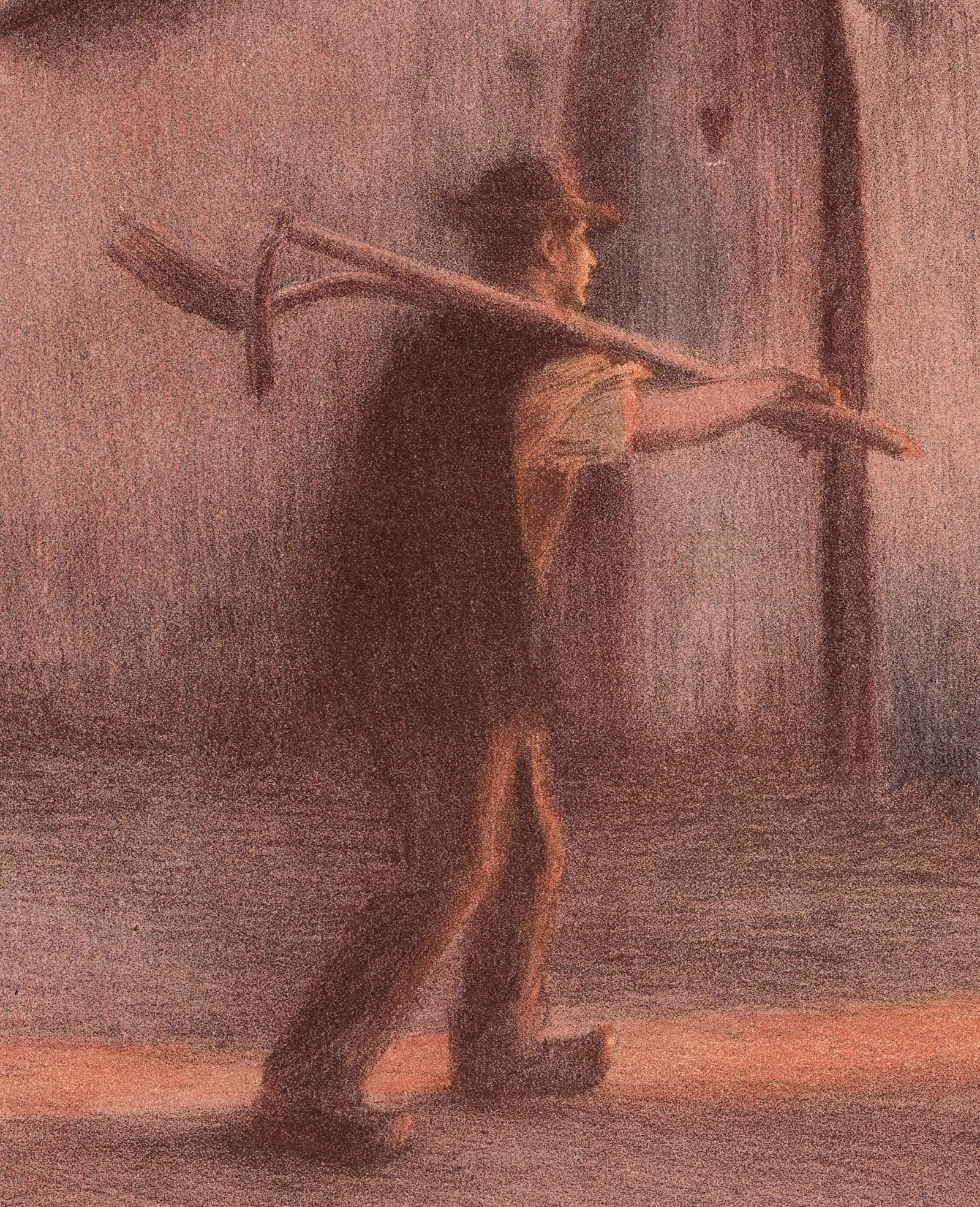 J. A. Muenier, Le Retour des Champs, 1898, Lithograph - 3