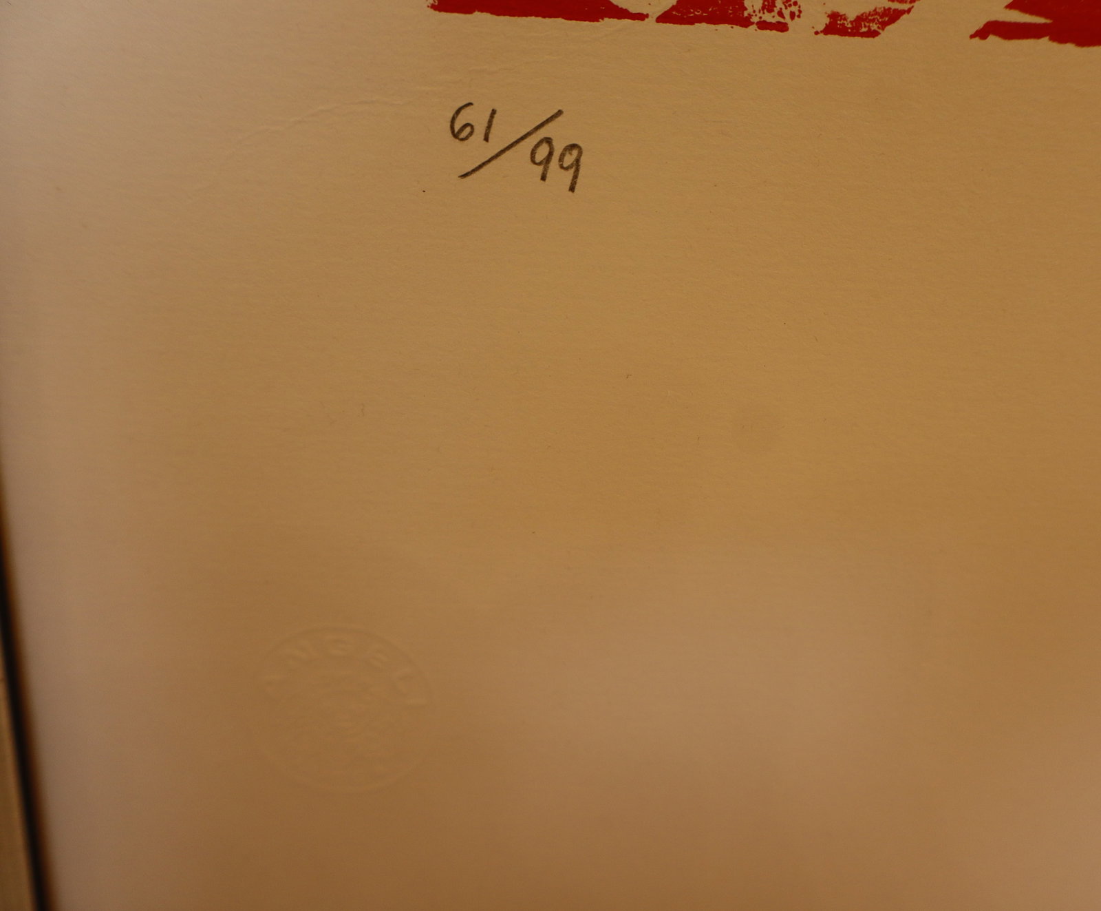 Bellora, Luccan Figure, 1970s, Lithograph, Framed - 11