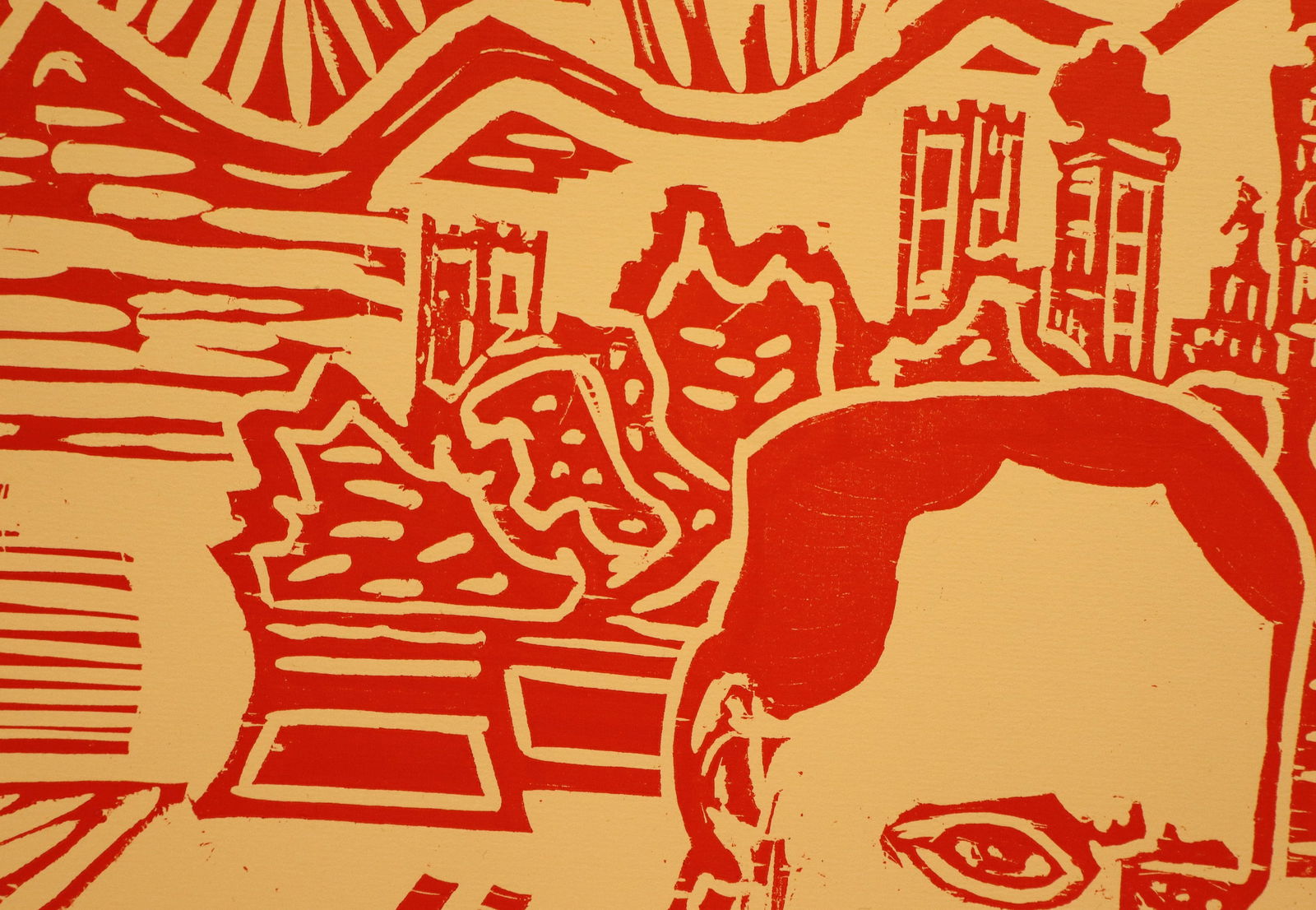 Bellora, Luccan Figure, 1970s, Lithograph, Framed - 7