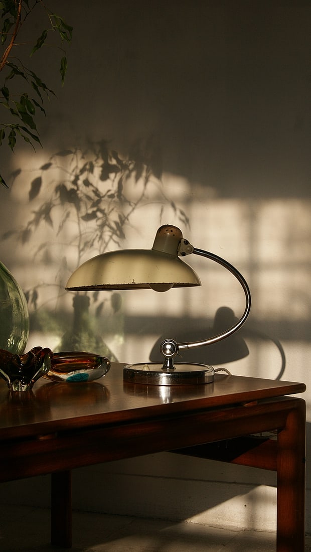 Model President 663 Table Lamp by Dell for Kaiser Idell - 8