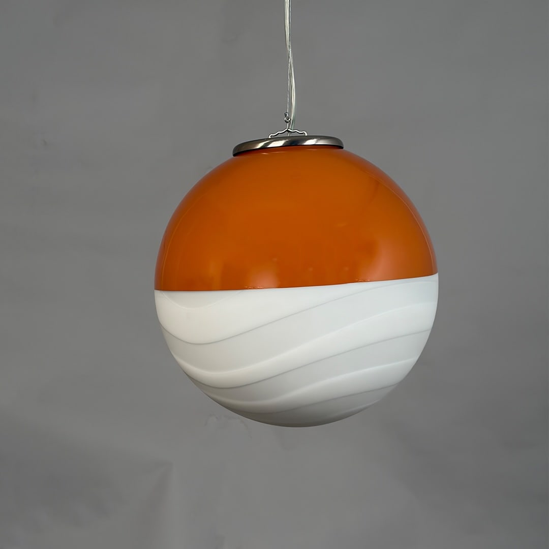 Glass Premium Pendant Light from Mariana Iskra, 1980s - 2