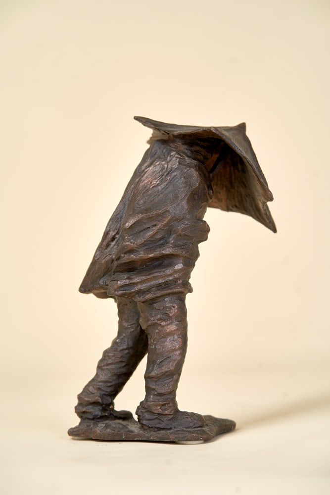 Carlo Balljana, Figurative Sculpture, 1973, Bronze - 2