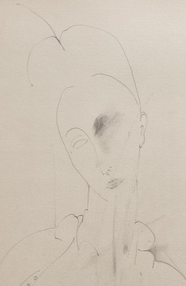A. Modigliani, Lunia, Lithograph - 3