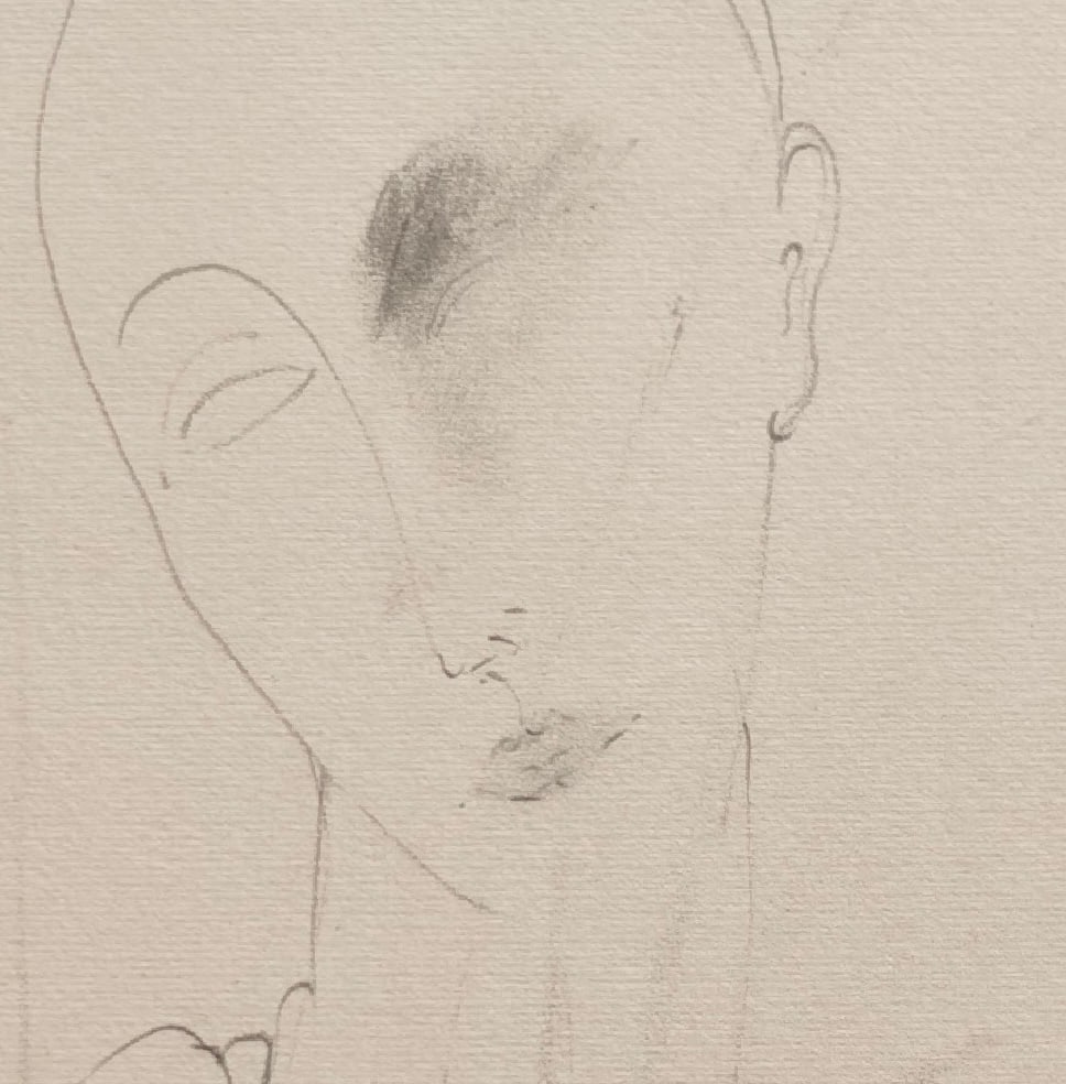 A. Modigliani, Lunia, Lithograph - 4