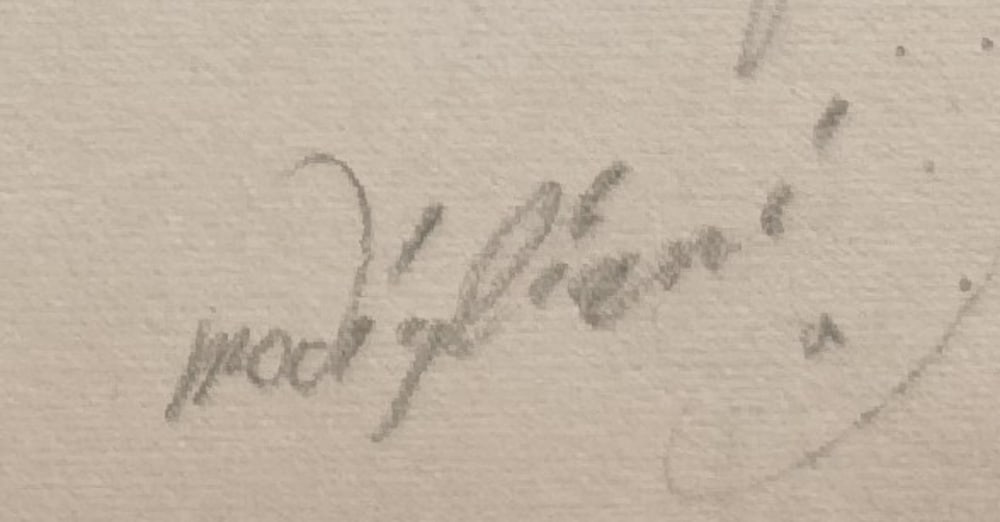 A. Modigliani, Lunia, Lithograph - 5