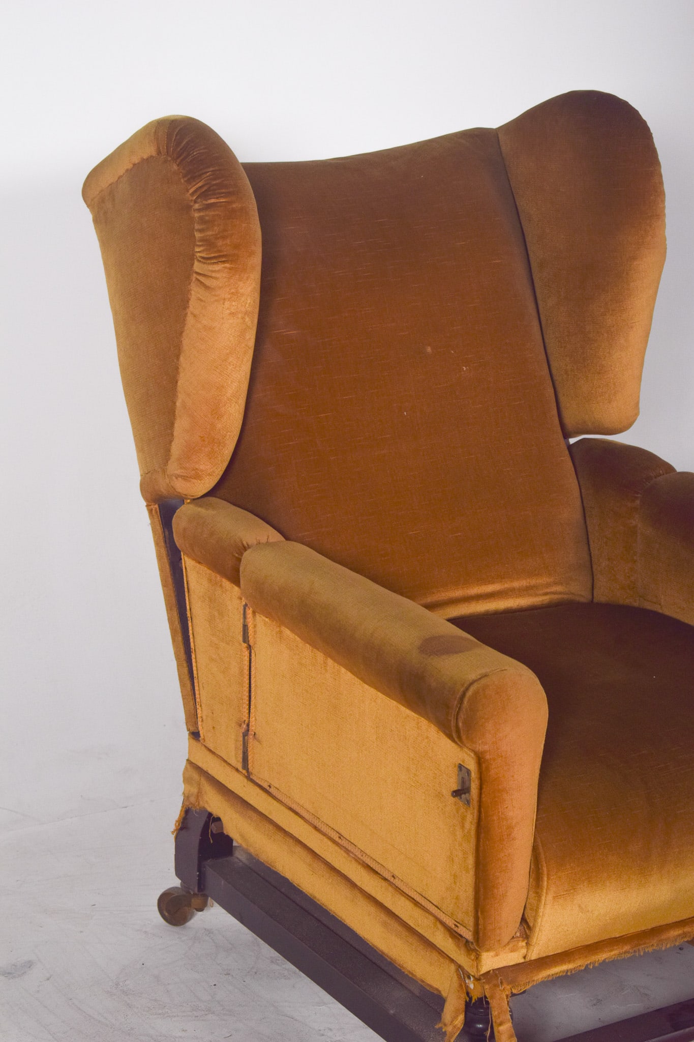 Antique English Articulated Armchair, 1890s - 10