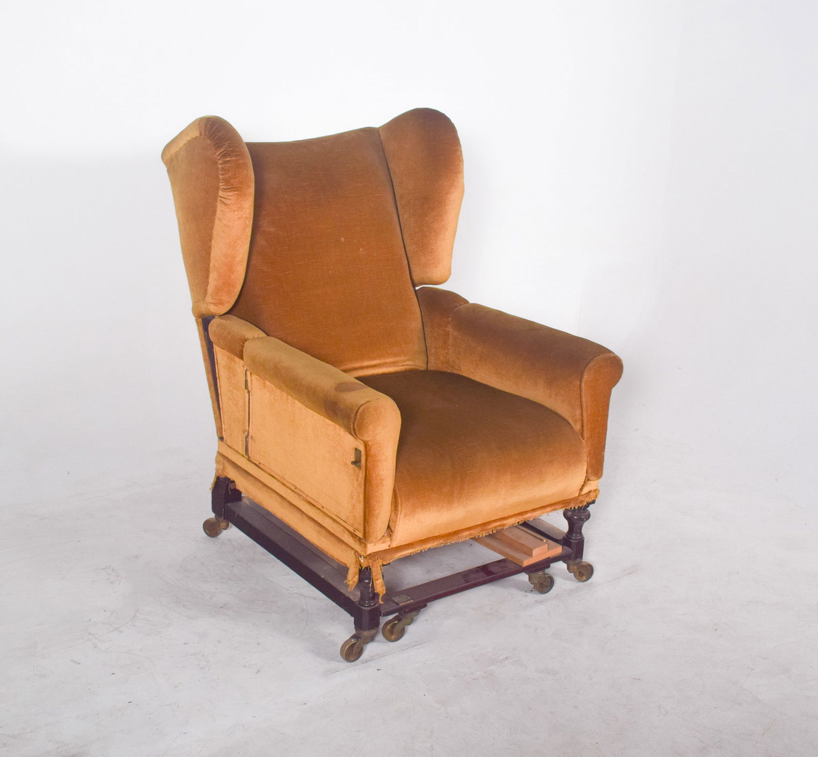 Antique English Articulated Armchair, 1890s - 7