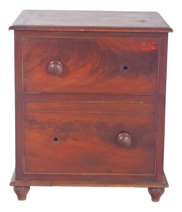 English Wooden Chest, 1920s (1 of 8)