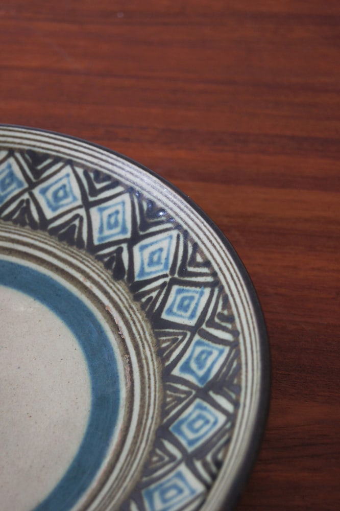 Ceramic Wall Plate from Eva Kumpmann, 1960s - 2