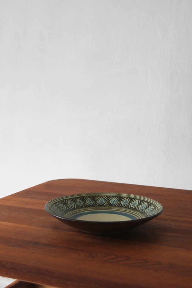 Ceramic Wall Plate from Eva Kumpmann, 1960s - 3