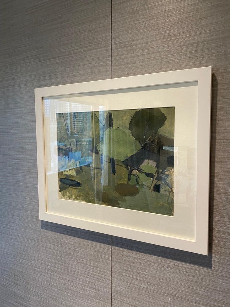 Francine Ledieu, Vacances à Tramery, 1964, Oil on Paper - 4