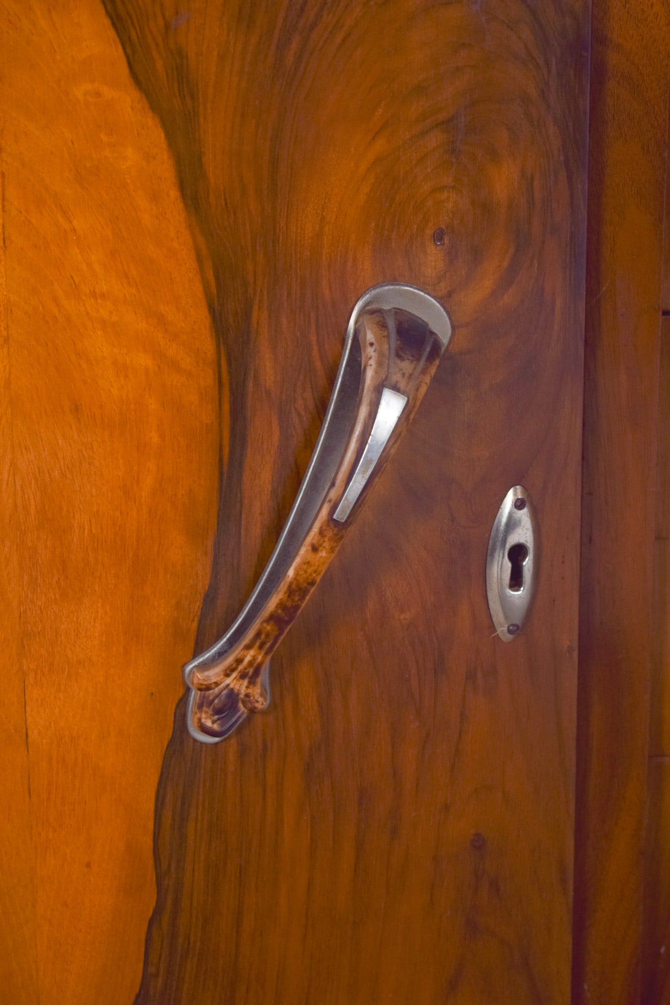 Vintage Portuguese Art Deco Mirror Sideboard, 1920 - 17