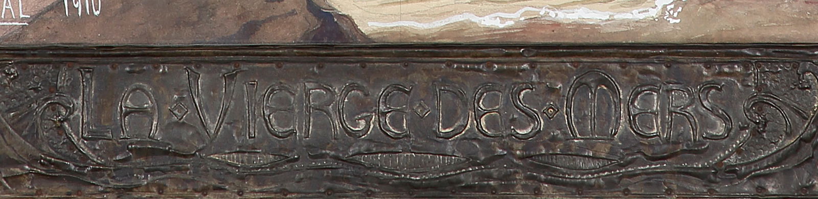 Yvonne Clarinval, La Vierge des Mers, 1910, Mixed Media - 6