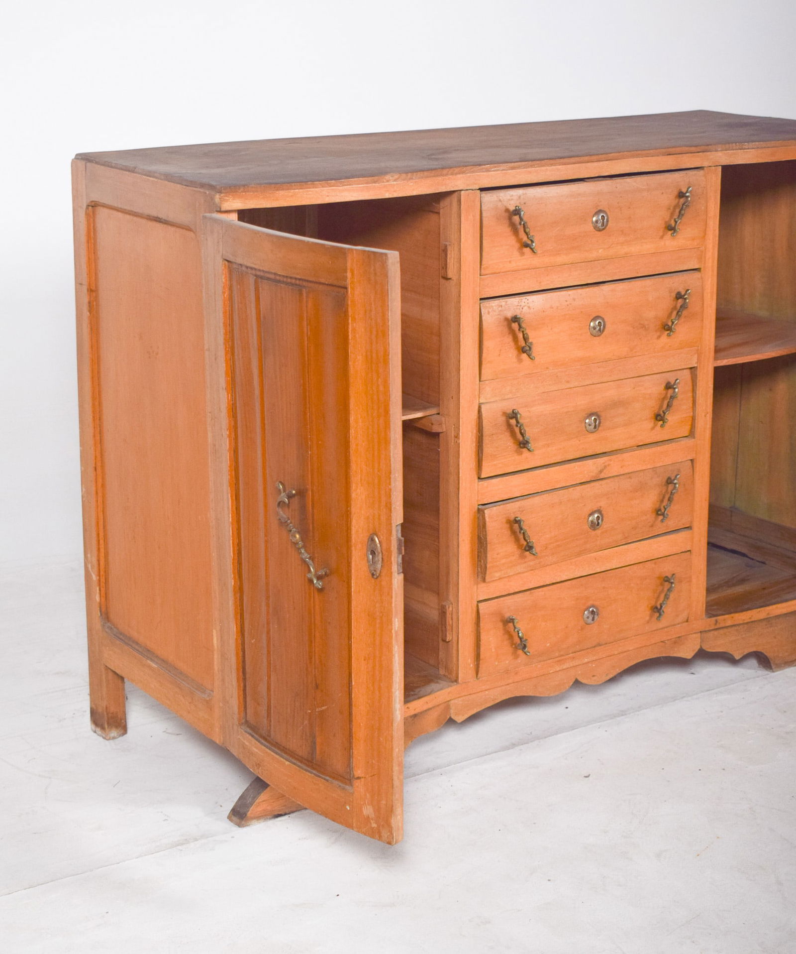 Antique Sideboard with Drawers and Doors, 1920 - 10