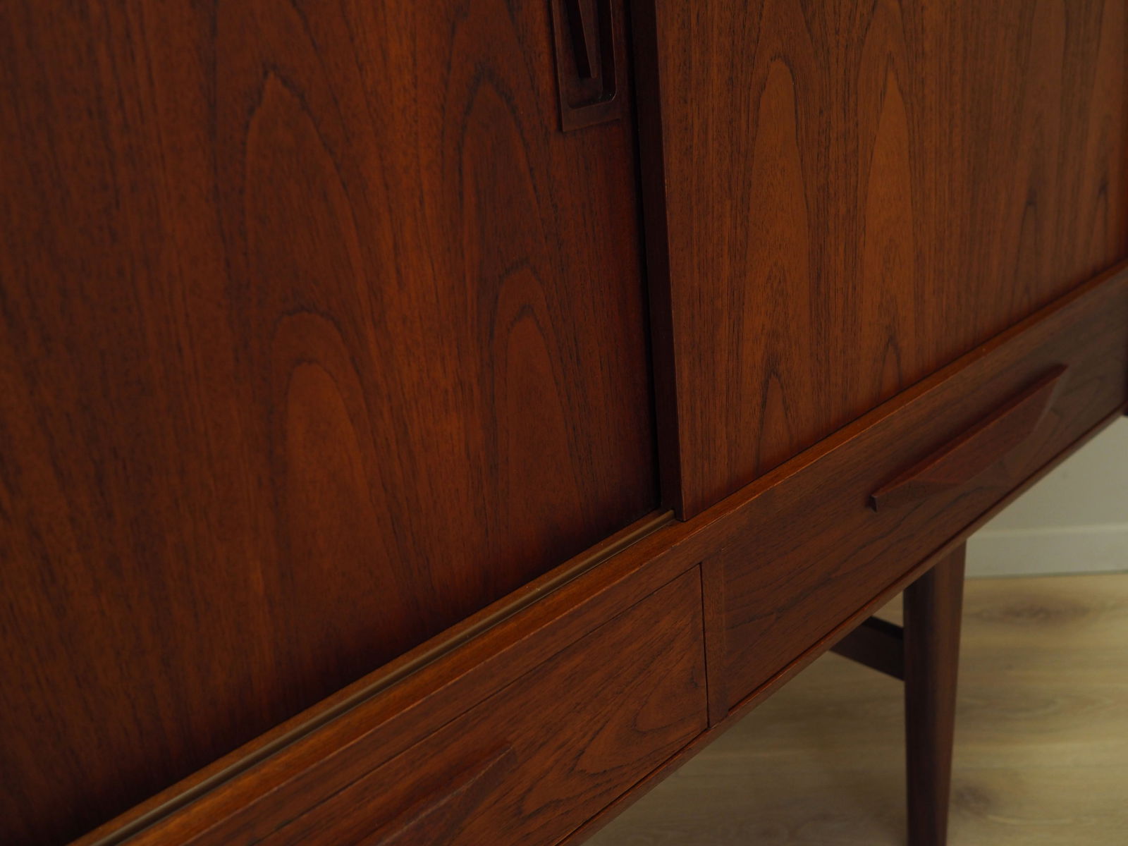Danish Teak Highboard from ES Møbler, 1970s - 12