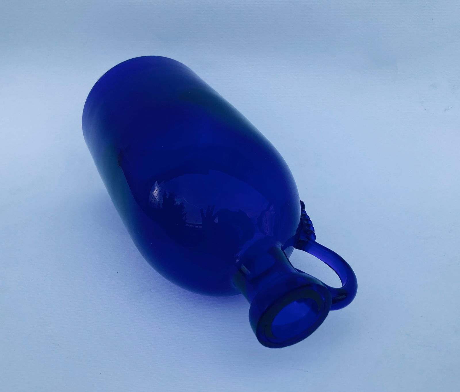 Vintage Italian Murano Glass Vase by Vittorio Zecchin - 12