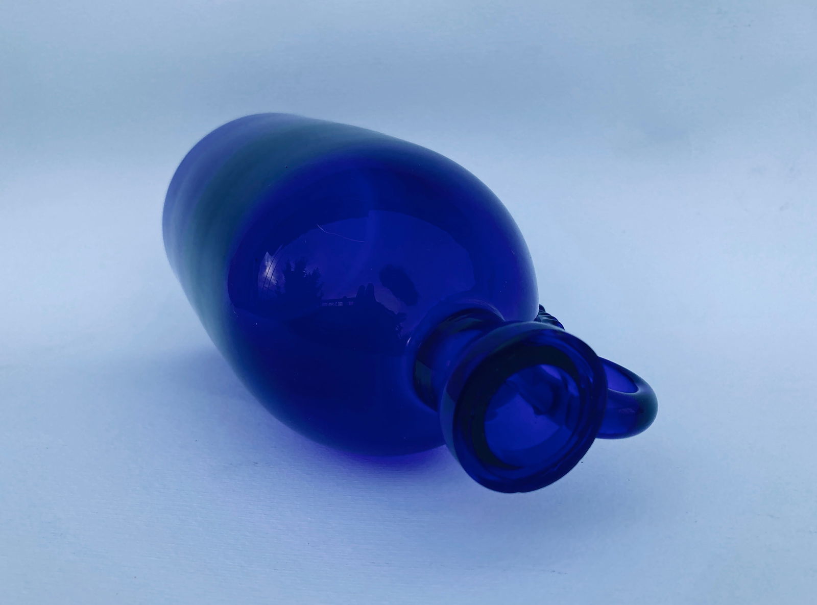 Vintage Italian Murano Glass Vase by Vittorio Zecchin - 13